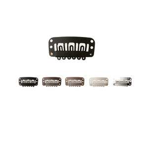 CLIP10T Clip per applicazione capelli tessuti