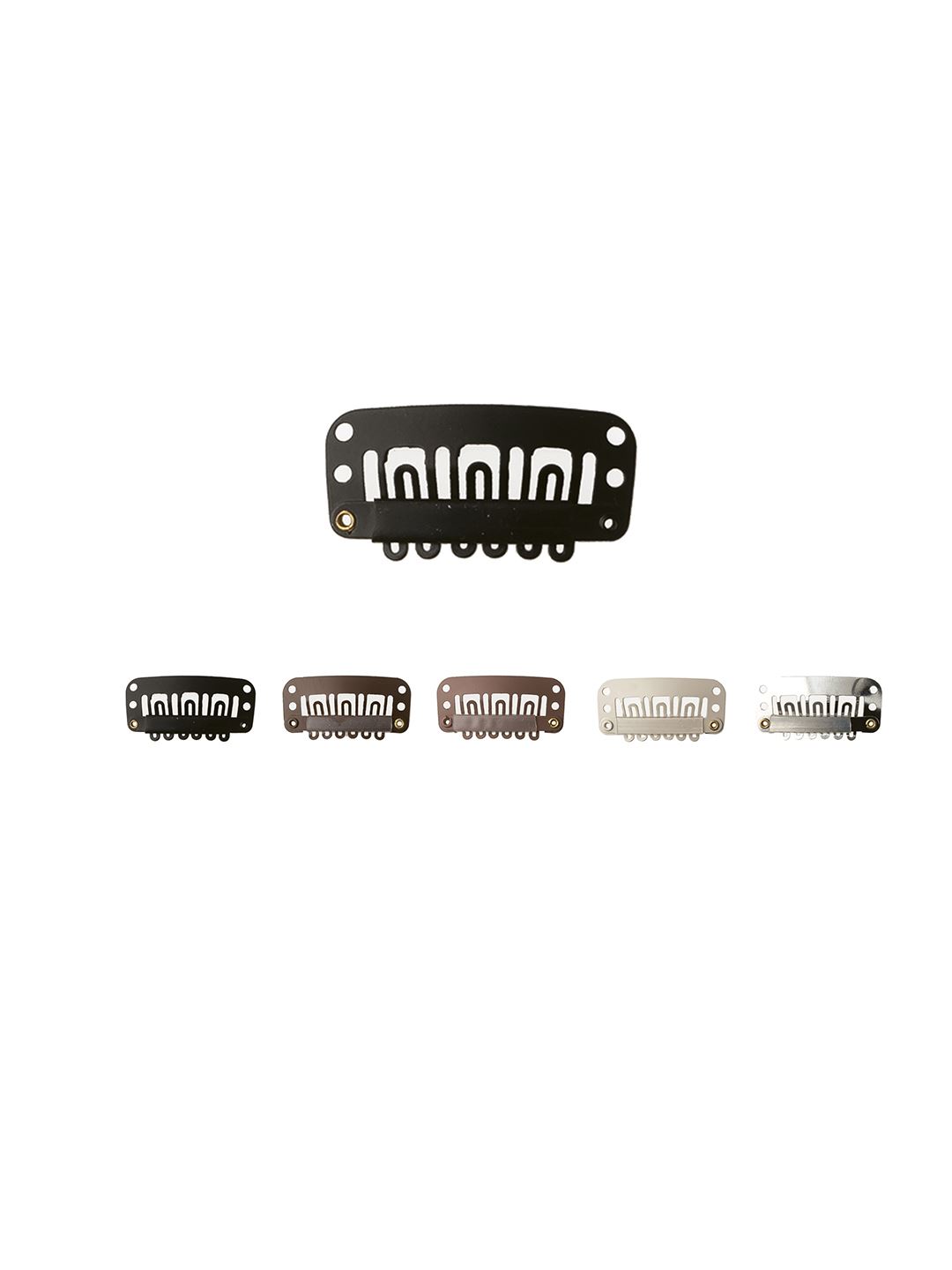 CLIP10T Clip per applicazione capelli tessuti