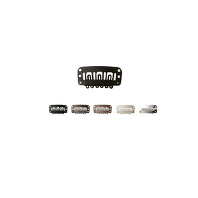 CLIP8T Clip per applicazione capelli tessuti