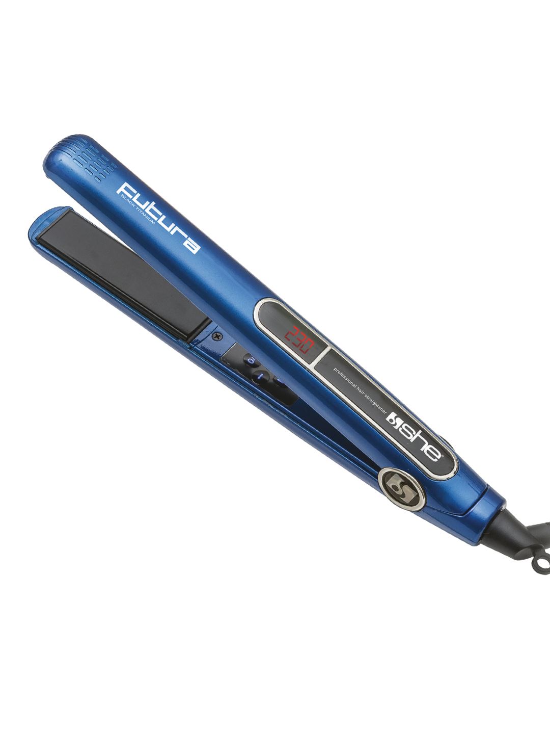 FUTURA Piastra per capelli in titano con ioni negativi