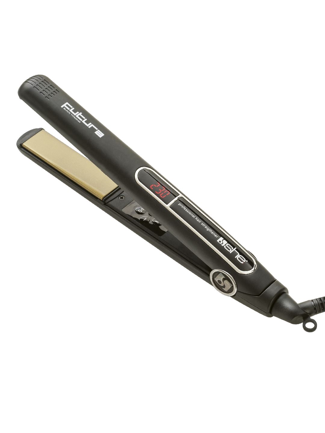 FUTURA Piastra per capelli in titano con ioni negativi