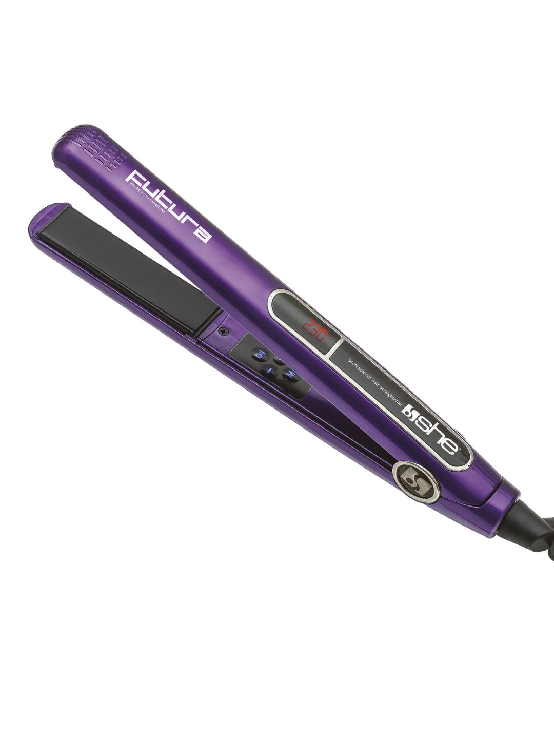 FUTURA Piastra per capelli in titano con ioni negativi
