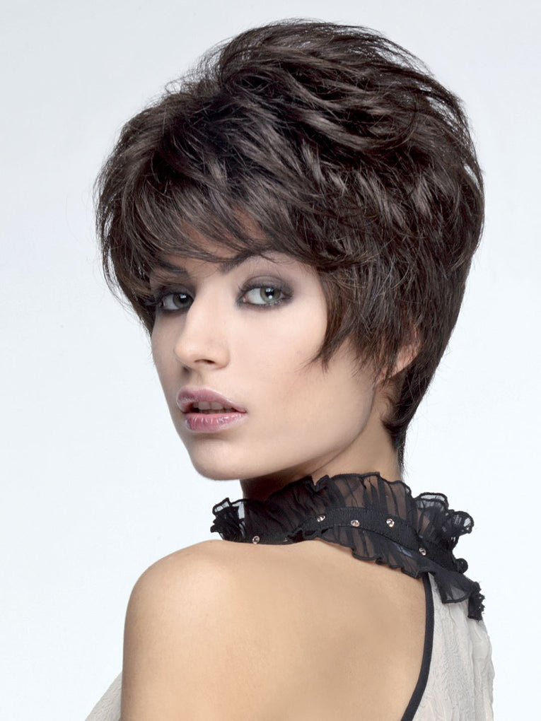 HAWAI Parrucca in fibra sintetica rifinita a mano