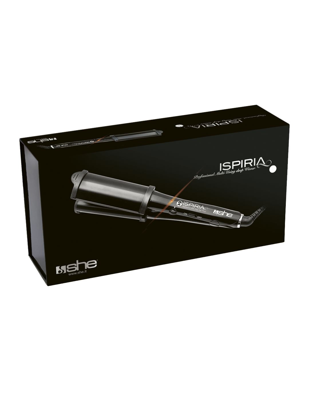 ISPIRIA 22 Piastra per capelli ondulati