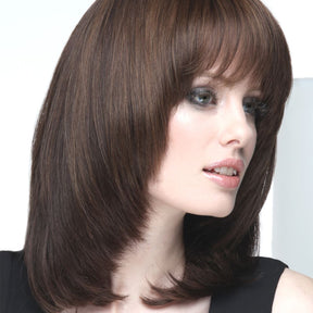 MONICA Parrucca in capelli naturali rifinita a mano