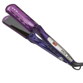 SHINE BLACK TITANIUM 35 Piastra per capelli in titanio e nano tormalina