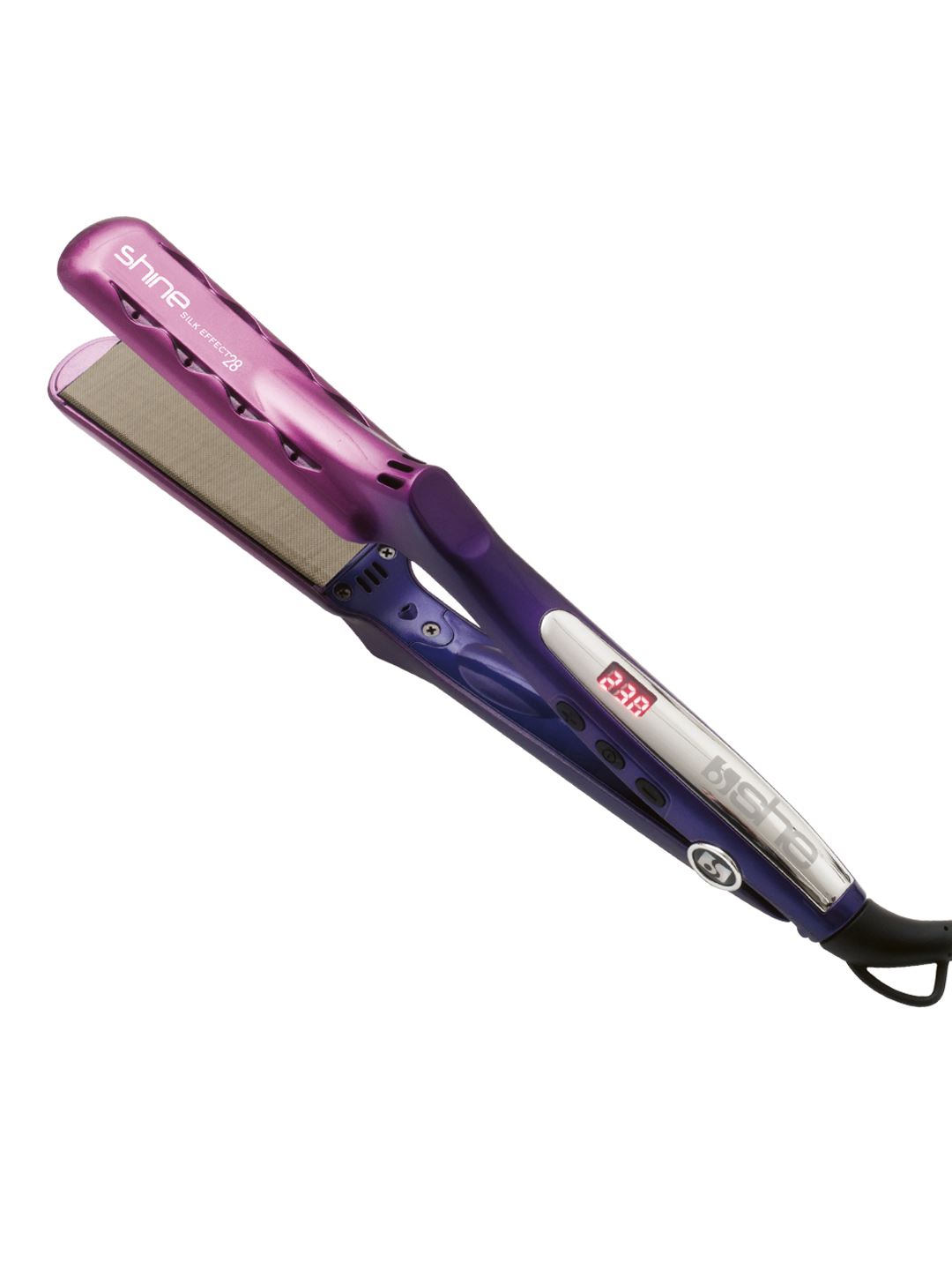 SHINE SILK EFFECT 28 Piastra per capelli con fibre di seta