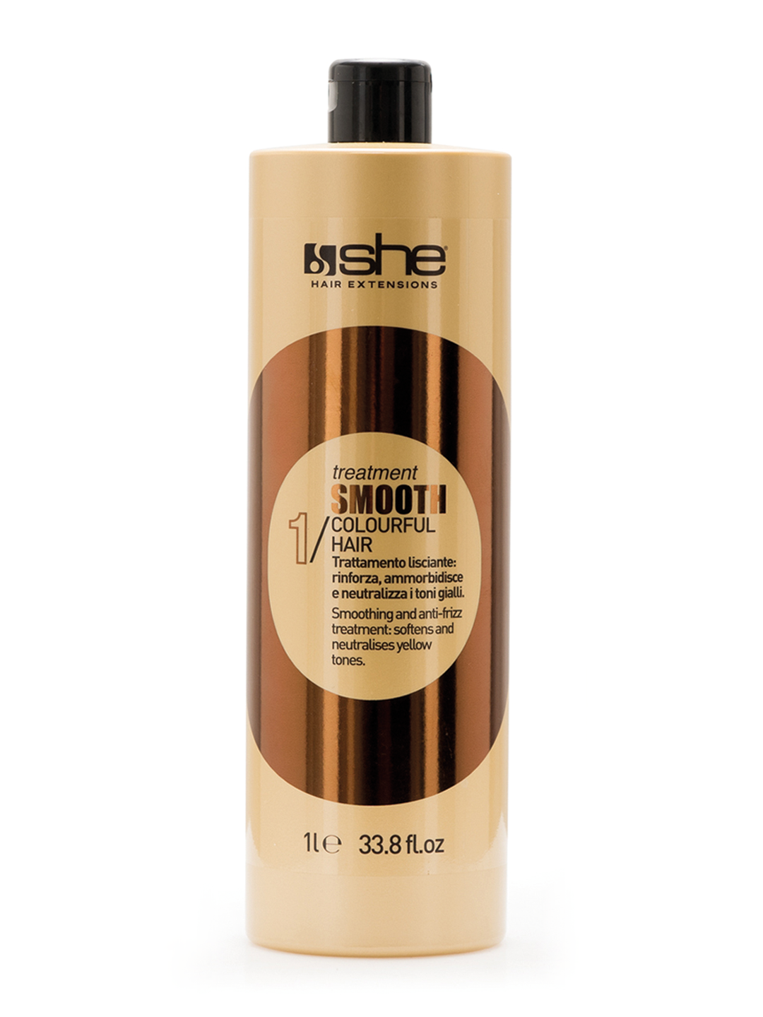 SMOOTH TREATMENT COLOURFUL HAIR TRATTAMENTO LISCIANTE ANTIGIALLO 1LT