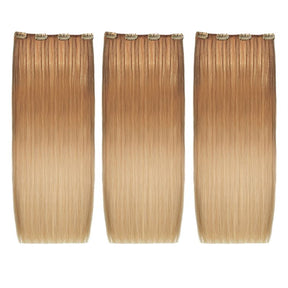 THREEASY/SH Extension con clip in colori shatush